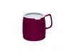 MUG INSULATED CRANBERRY 8OZ