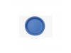 PLATE SNACK POLYCARB BLUE 170MM
