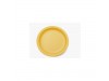 PLATE SNACK POLYCARB YELLOW 170MM