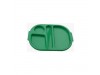 TRAY MEAL POLYCARB GREEN 280X230MM