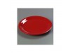 PLATE SNACK MELAMINE RED 16.66CM