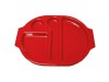 TRAY MEAL MELAMINE RED  322X236MM