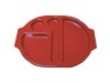 TRAY MEAL MELAMINE RED 375X278MM