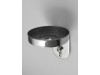 BRACKET BOTTLE STAINLESS STEEL ROUND
