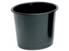 BIN WASTE PAPER PLASTIC BLACK 14LT