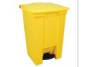 CONTAINER BIN STEP-ON YELLOW 45.4LT