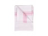 TOWEL TEA COTTON WHITE WITH STRIPE 19X29