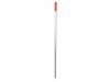 HANDLE HYGIENE ALUMINIUM T1 RED 125CM