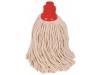 MOP HEAD PLASTIC SOCKET RED 14PY