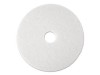 FLOOR PAD POLISHING MAXIMA WHITE 17"