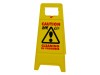 WET FLOOR SIGN PLASTIC FOLDING A FRAME
