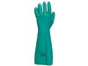 GLOVES NITRILE LONG GREEN LARGE 9