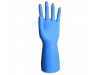 GLOVES RUBBER PREMIUM OPTIMA BLUE MEDIUM 8