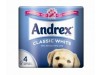 TOILET ROLL ANDREX WHITE
