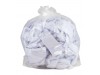 SACK REFUSE MED DUTY CLEAR 18X29X39"15KG