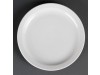 PLATE NARROW RIM OLYMPIA WHITE 10"