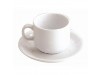 SAUCER OLYMPIA WHITE 7OZ