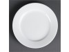 PLATE WIDE RIM OLYMPIA WHITE 6.5"