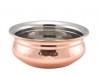 BOWL HANDI COPPER PLATED 12.5CM