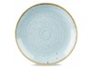 PLATE COUPE STONECAST DUCK EGG 12.75"