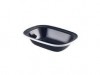 DISH PIE BLACK RECTANGULAR 18CM