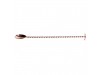 SPOON BAR TWISTED COPPER PLATED 27CM