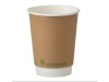 CUP DOUBLE WALL KRAFT 8OZ