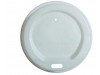 LID HOT CUP WHITE  CPLA 79MM FITS 8OZ CUP
