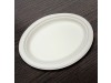 PLATE BAGASSE OVAL 10"