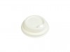 LID DOMED BAGASSE WHITE 8OZ