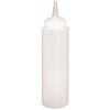 BOTTLE SQUEEZE CLEAR 8OZ