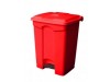 CONTAINER BIN STEP-ON RED 70LT