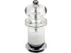 GRINDER SALT/PEPPER ACRYLIC CLEAR 14CM