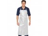 APRON RUBBER HEAVY WHITE 48" X 36"