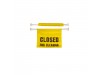 SIGN CLOSED FOR CLEANING