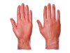 GLOVES VINYL POWDER FREE RED LARGE