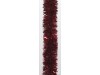 GARLAND TINSEL LUXURY RED 6M